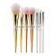 Bonvatt 6 pcs makeup brushes set Professional Cosmetic Brushes Set kit