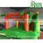 2016 Hot inflatable structures,0.5mm PVC indoor bouncy house, commercial big blow up water slides