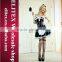 2015 fashion new arrival adult lady's sexy maid costume