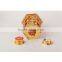 Herb Vaporizer Night Light Hurricane Lamp With Decorative Stone Wf-A001
