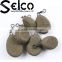 SGCSK003 Coated Square Carp Lead carp fishing weights