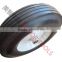 metal hollow wheel flat rubber free tire 4.00-8