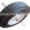 Metal Hollow Wheel Flat Rubber Free Tire 4.00-8