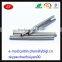 Plated steel threaded hollow shaft /tube