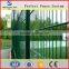 easy installation double wire rod mesh fence in welde wire factory