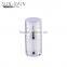 New design crystal clear special thick double wall square lotion bottle