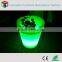 Plastic lighted led planter/Flower planter LED with CE RoHS Approved