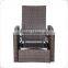 Outdoor Rattan Wicker Swivel Rocking Lounge Chair