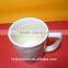 Elegant design durable round 450ml ceramic beautiful coffee cups