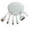 Custom Printed 4 in 1 Multiple Use USB Charging Cable for data/syn compatible with ipad/iphone 4/6/5s/Samsung/Mp4