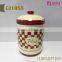 Customized design ceramic spice jar