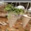 Wholesale cone hanging basket for flower