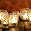 Polygon votive candle jars