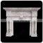 85 Popular Designs French Style Marble Fireplace Mantel made in China