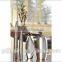 JINXIN Home Decoration Beautiful Flower Vase Modern Stainless Steel Vase