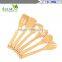 Solid Wood Cooking Spoons and Spatulas Non Stick Wooden Spoon Set Cooking Utensil Set