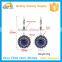 Bohemian Style Rhinestone Sunflower Alloy Earring Jewelry For Women Girls