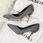 HFR-JS14034 Spanish Leather Women Stylish High Heel Shoes