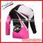 100%polyester Coolmax downhill mountain bike jersey