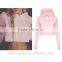 Streetwear Women Crop Top Short Custom Hoodies Casual Loose Sweatshirt Women Clothing 2017