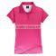 Cheap polyester latest design women collar sport sublimated polo shirt
