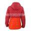 Women's warm jacket long style zipper for down jacket