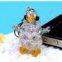 Diy 3d Beaded Penguin 4mm Crystal Bicone Beads Animal Charm