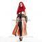 women lace muslim dress/hsz muslim Arabian lace abaya kaftandress/ islamic muslim women dress