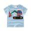 Kids Boy Summer Casual Cartoon Short Sleeve Tops T-shirt