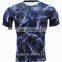 Hot sale spandex compression shirt custom shorts sports