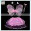 Colorful Kids Girl Party Princess Butterfly Fairy Wings Set with Skirts HPC-0803