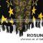 2015 Autumn women star pattern tassel batwing knitted pattern poncho sweater