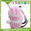 children fashion cute animal shaped plush rabbit backpack
