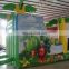 Commercial PVC used Jungle inflatable water slide for children