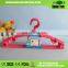 5pcs A Set Plastic Multi Funtion Antiskid Hanger For Clothes Underwear Socks Tie