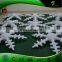 White Giant LED Christmas Decorations Inflatable Sanoflake Model