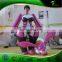 Customized Hongyi Inflatable Fox Suit , Hot Sale Sexy Animal Pink Costume