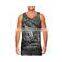All over printed mens tank top wholesale