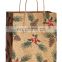 custom shopping tote bags washable kraft brown paper bag