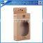 Customized packaging recycled kraft paper box with window