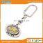 High Quality Souvenir Custom Metal Spinning Carabiner Keychain