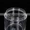 high standard acrylic plastic indusrial circular thick bottom packing bottle