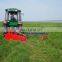 MAP504 small agricultural tractor loader and backhoe with mower