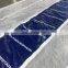 PE scaffolding with logo printing, Roll type, pre-punching holes, webbing reinforced band