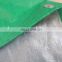 olive green and white pe tarpaulin used outdoor for carwash
