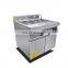 counter top stainless steel commercial propane deep fryer