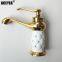 Hot And Cold Water Dispenser Faucet For Hotel / Public Place European Style