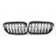 For BMW G30 G31 Front Kidney ABS Dual Slat Gloss Black car front  Grille Grill 2017+