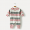 knitted newborn 100% cotton baby rompers infant toddlers clothing pajama romper