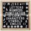 Felt Letter Board Set with 10x10 inch,